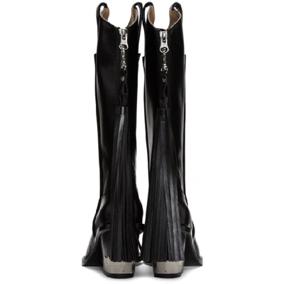 Shop Toga Pulla Black Cowboy Boots