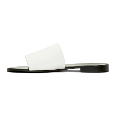 Shop Simon Miller White Slice Slides In 10601 White