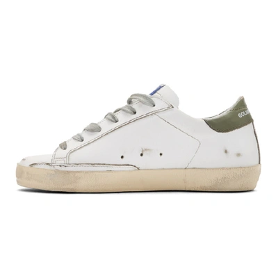 Shop Golden Goose Ssense Exclusive White And Pink Superstar Sneakers