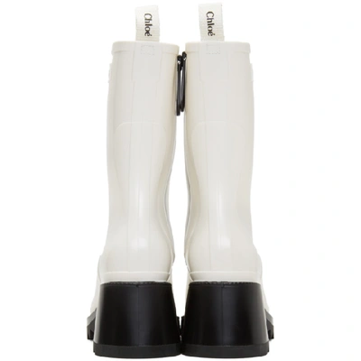 CHLOE 白色 BETTY 雨靴