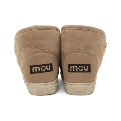 Shop Mou Tan Mini Boots In Cam