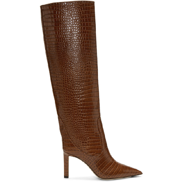 jimmy choo brown boots