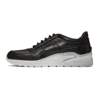 Shop Common Projects Black Cross Trainer Sneakers In 7506 Blk/wh