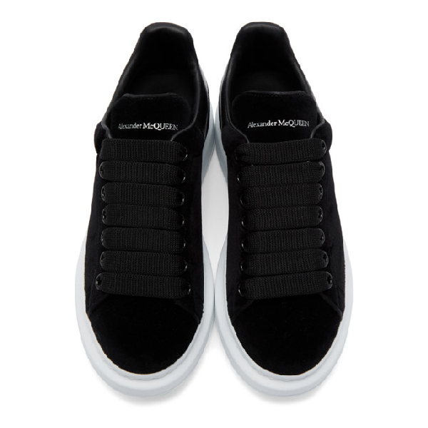 alexander mcqueen velvet black