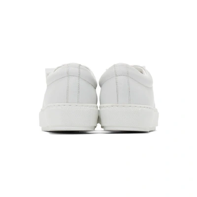 Shop Acne Studios White Graphic Sneakers