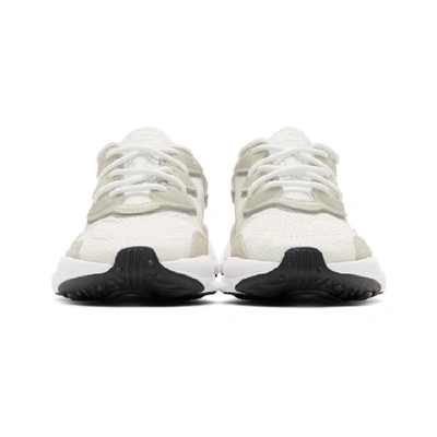 Shop Adidas Originals White Ozweego Sneakers