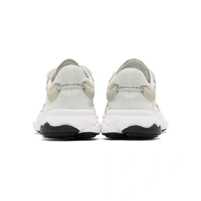 Shop Adidas Originals White Ozweego Sneakers