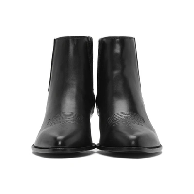 Shop Golden Goose Black Sunset Boots