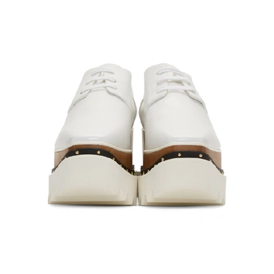 STELLA MCCARTNEY 白色 ELYSE 铆钉德比鞋