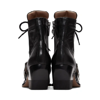 Shop Chloé Chloe Black Rylee Boots In 001 Black