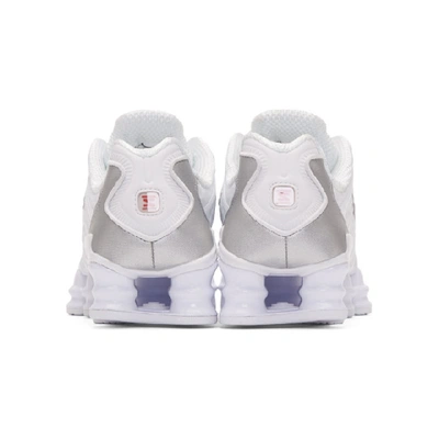 Shop Nike White Shox Tl Sneakers