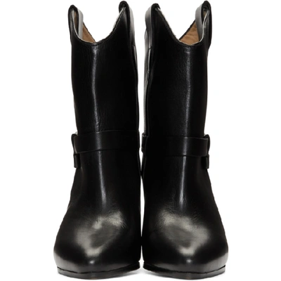 Shop Isabel Marant Black Deane Boots In 01bk Black