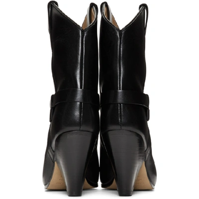 Shop Isabel Marant Black Deane Boots In 01bk Black