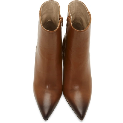 Shop Jacquemus Tan Les Bottes Toula Boots In Camel