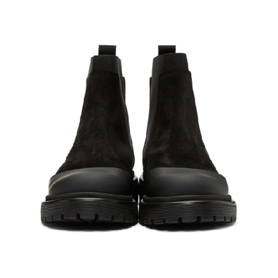 Shop Moncler Black Bathilde Boots In 999 Black