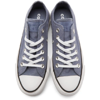 Shop Converse Blue Chuck Taylor All Star Lift Sneakers In Stellar Ind