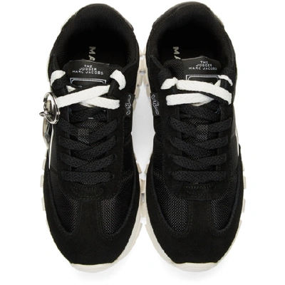 Shop Marc Jacobs Black The Jogger Sneakers In 002 Black