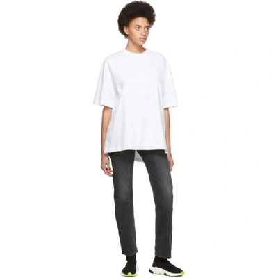 Balenciaga Speed Sneakers In 1047 Blk/ye