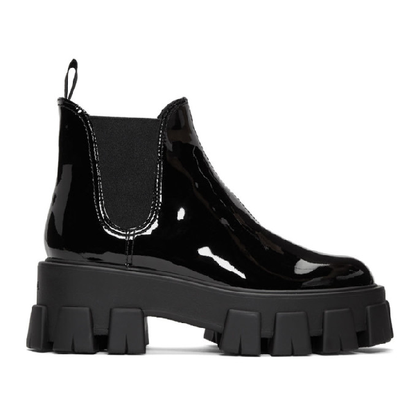 prada black boots