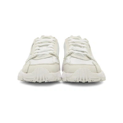 Shop Adidas Originals White Falcon Trainers In Cloud White/cloud White/crystal White
