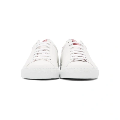 Shop Givenchy White And Pink Urban Knots Sneakers In 671 Pink