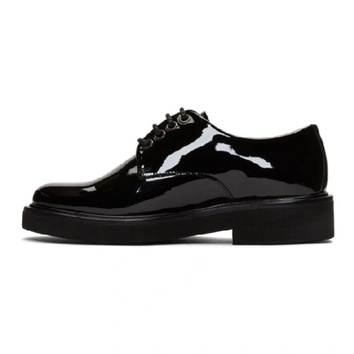 Shop Apc A.p.c. Black Patent Autumn Derbys