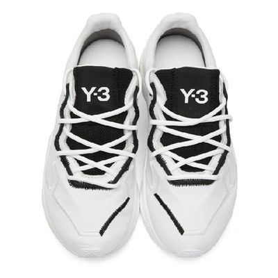 Shop Y-3 White Adizero Runner Sneakers