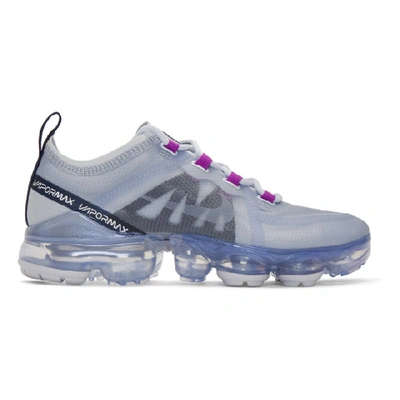 Shop Nike Blue Air Vapormax 2019 Sneakers In 023 Greywhi