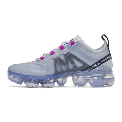 Shop Nike Blue Air Vapormax 2019 Sneakers In 023 Greywhi