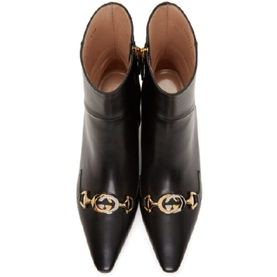 Shop Gucci Black Zumi Boots In 1000 Black