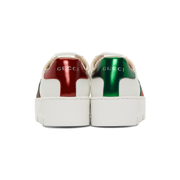 gucci women's ace embroidered platform sneaker