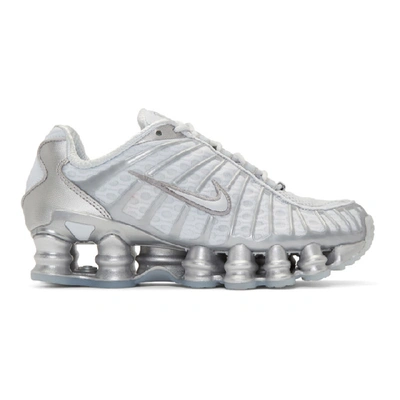 Shop Nike Grey Shox Tl Trainers In 003 Pure Pl