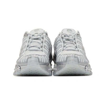 Shop Nike Grey Shox Tl Sneakers In 003 Pure Pl