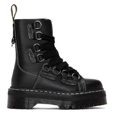 Shop Dr. Martens' Dr. Martens Black Jadon Xl Boots