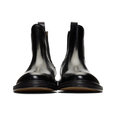 Shop Apc A.p.c. Black Johanne Chelsea Boots In Lzz Black