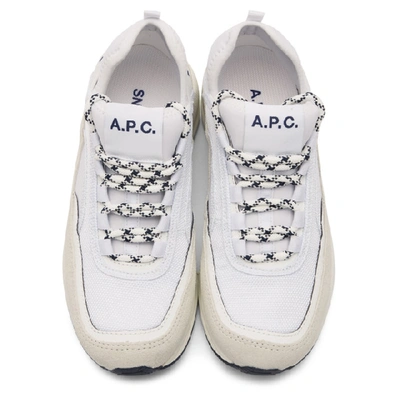 A.P.C. 白色 RUN AROUND 运动鞋