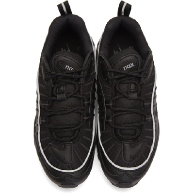 Shop Nike Black Air Max 98 Sneakers In 004 Black