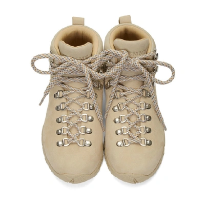 Shop Diemme Beige Nubuck Maser Boots