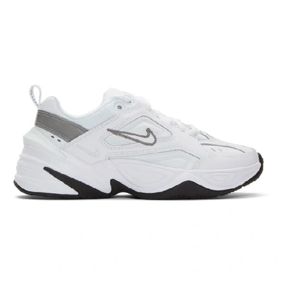 Shop Nike White M2k Tekno Sneakers In 100 White/w