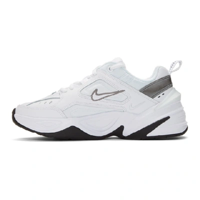 comunicación agenda algas marinas Nike M2k Tekno Leather And Mesh Trainers In White | ModeSens