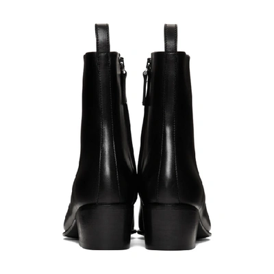 Shop Pierre Hardy Black Reno Ankle Boots