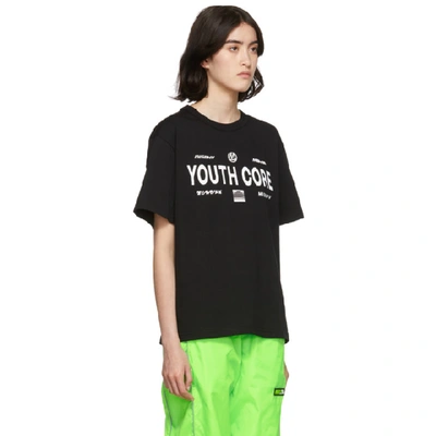 Shop Misbhv Black Youth Core T-shirt
