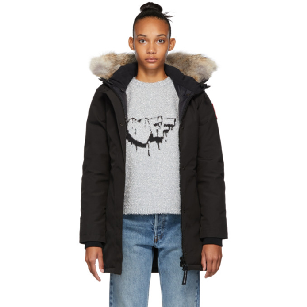 canada goose black victoria parka