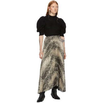 Shop Wandering Black Mohair Sweater