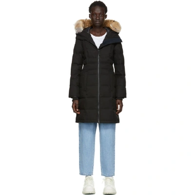 Shop Canada Goose Black 'black Label' Down Latitude Pembina Parka In 61 Black