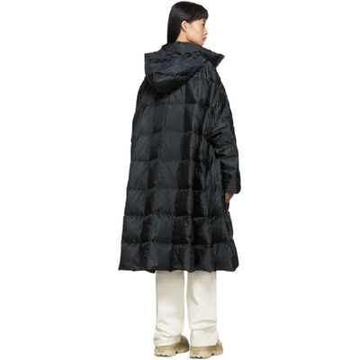 Shop Ienki Ienki Black Down Pyramid Coat