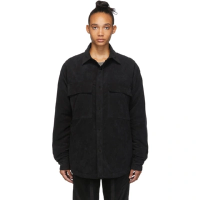 fear of god ultrasuede shirt jacket