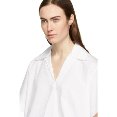 Shop Acne Studios White Sasha Shirt