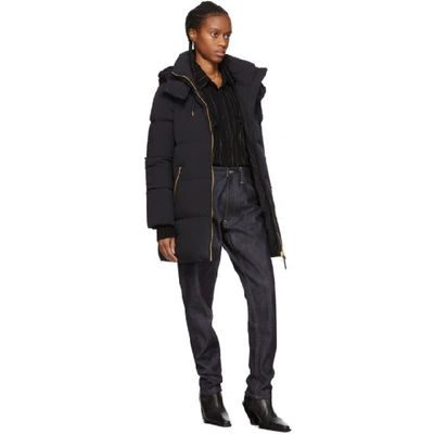 Shop Mackage Ssense Exclusive Black Aiko Jacket