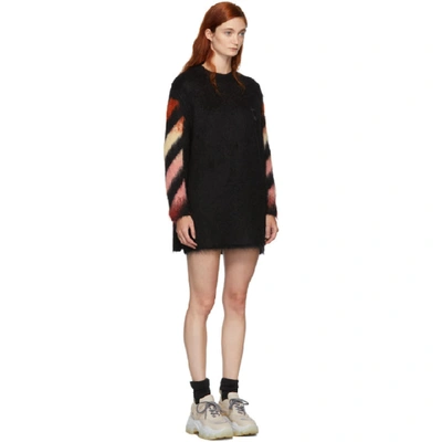 Shop Off-white Black & Red Arrows Dress In Black/matto